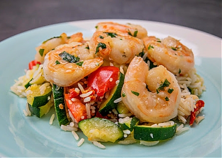 Sautéed Garlic and Herb Shrimp INDULGE YOURSELF!