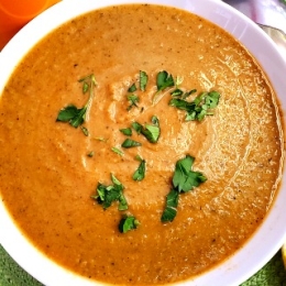 Roasted Squash and Tomato Potage