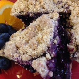 Blueberry Crumble
