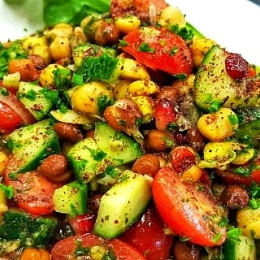 Persian Chickpea Salad